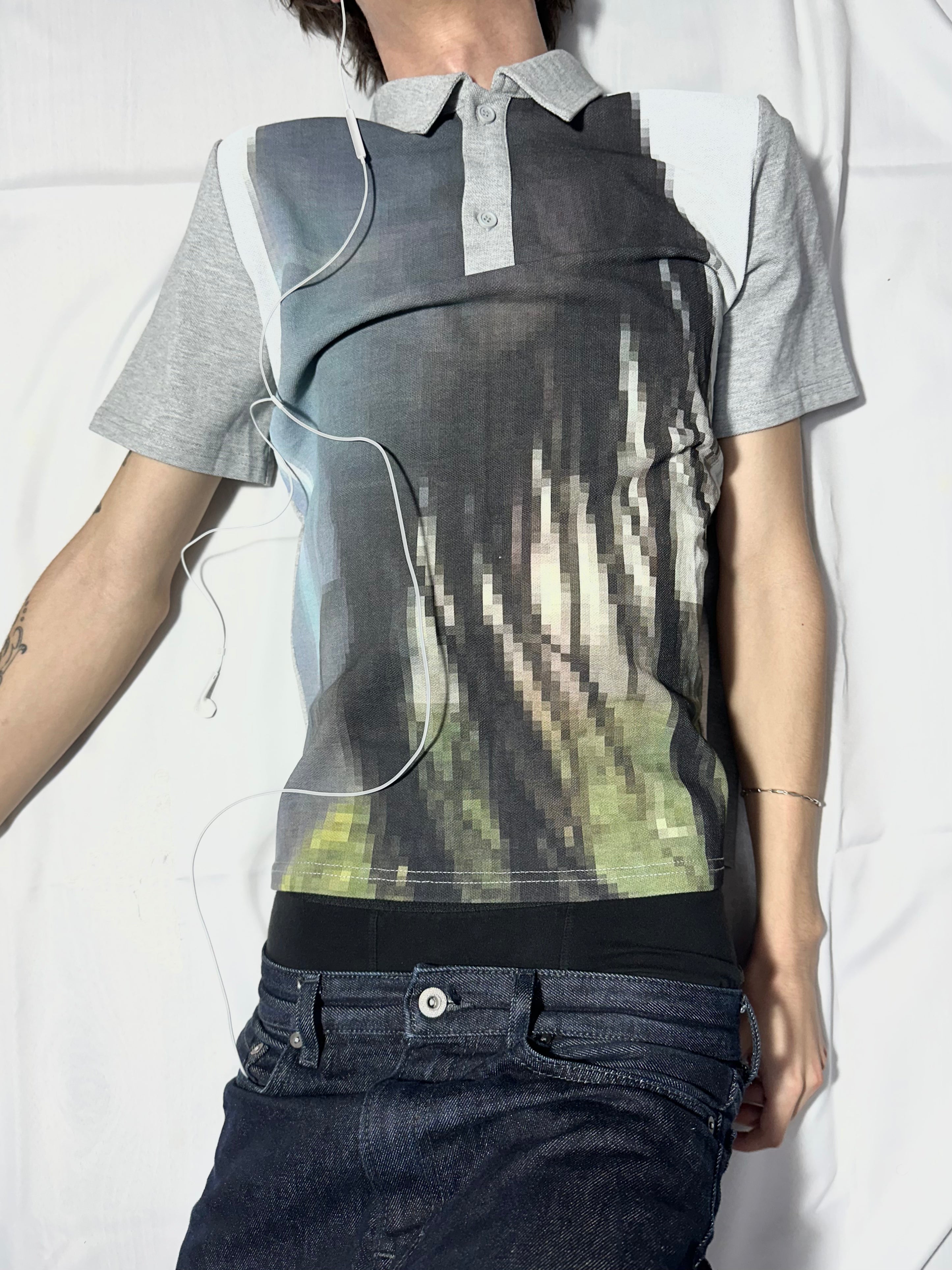 "dreamstate" polo shirt